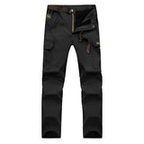 Spring Men's Outdoor Mountaineering Pants Uphill Walks Waterproof Windproof Warm Breathable Trousers