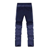 Outdoor Soft Shell Pants Male Waterproof Windproof Elastic Sports Hiking Climbing Trousers