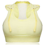 Soft Padded Shockproof Breathable Running Yoga Vest Sport Bra