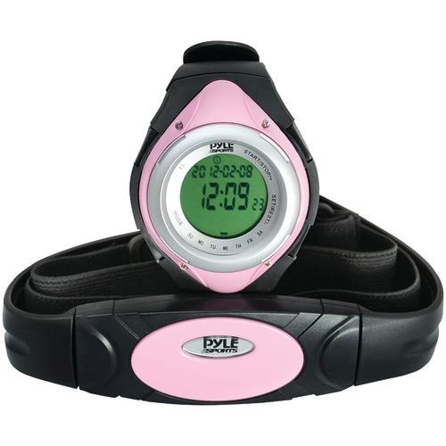 Pyle Pro Heart Rate Monitor Watch With Minimum, Average & Maximum Heart Rate (pink) (pack of 1 Ea)