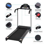 800 W Folding Fitness Treadmill Running Machine