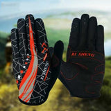 Outdoor Bike Bicycle Gloves Sports Riding Gloves Full Fingers Gloves