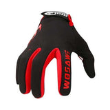 WOSAWE Autumn And Winter Riding Fleece Gloves Bicycle Touch Screen Full Finger Gloves