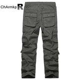 Mens Loose Thick Warm Cargo Pants