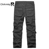 Mens Loose Thick Warm Cargo Pants