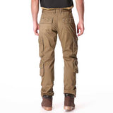 Mens Multi Pocket Polar Fleece Loose Thick Warm Trousers