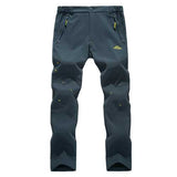 Outdoor Mountaineering Pants Thick Fleece Warm Pants Mens Breathable Quick Drying Soft Shell Trouser