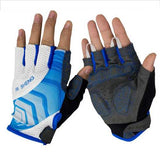 RI SHENG Shockproof Breathable MTB Half Finger Gloves Mountain Cycling Gloves Bicycle Motocross Gloves