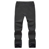 Mens Thick Fleece Winter Outdoor Sport Pants Waterproof Warm Pants