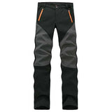 Men's Waterproof Windproof Fleece Ski Trousers