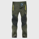 Mens Outdoors Waterproof SporT-pants Breathable Quick Drying Hiking Pants