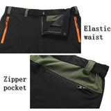 Outdoor Dry Thin Elastic Pants Mens Windproof Breathable Wicking Hiking Climbing Trousers