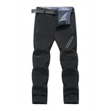 Men's Plus Size M-7XL Moutain Hardwear Pants Waterproof Windproof Polar Fleece Straight Leg Trousers