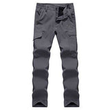 Outdoor Casual Windproof Waterproof Assault Pants Mens Warm Thick Speed Dry Trousers