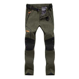 Mens Spring Outdooors Waterproof SporT-pants Quick Drying Straight Leg Climbing Trousers