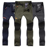 Mens Spring Outdooors Waterproof SporT-pants Quick Drying Straight Leg Climbing Trousers