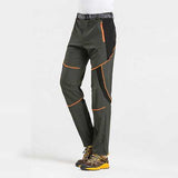 Mens Spring Outdooors Quick Drying Stitching SporT-pants Waterproof Breathable Climbing Trousers