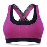 U-Neck Criss-cross Shakeproof Gym Yoga Bras