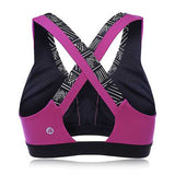 U-Neck Criss-cross Shakeproof Gym Yoga Bras