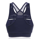 Sexy Breathable Shockproof Wireless Key Hole Front  Y Back Hollow Out Yoga Sport Bras