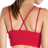 Comfort Wire Free Shakeproof Back Cross Sport Bra