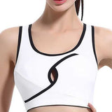 Women Sexy Small Key-hole Front Top Shockproof Wireless Breathable Sport Yoga Bras