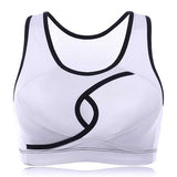 Women Sexy Small Key-hole Front Top Shockproof Wireless Breathable Sport Yoga Bras