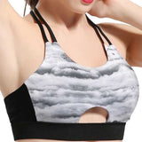 Women Cozy Full Cup Vest Breathable Halter Backless Shockproof Sports Wireless Yoga Bra