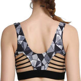 Women Cozy Show-Off Printing Quick Dry Sports Bra Wireless Yoga Vest Underwear