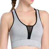 Shockproof Quick Dry Sports Overhead Seamless Wireless Yoga Underwear vest Bra