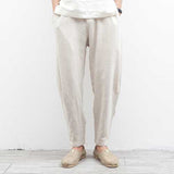 Fashion Loose Linen Cotton Pants