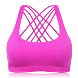 Criss-cross Wireless Padding Breathable Yoga Sports Bra