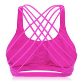 Criss-cross Wireless Padding Breathable Yoga Sports Bra