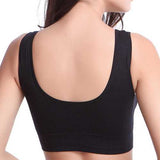 Push Up  Wireless Shockproof Sports Bra