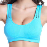 Seamfree Breathable Wireless Hollow Out Yoga Sleeping Sport Bras