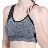 Wireless Shockproof Padded Sports Running Yoga Bra