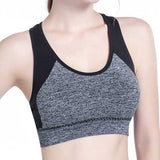 Wireless Shockproof Padded Sports Running Yoga Bra