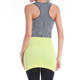 Soft Quick Drying Sport Yoga Wrapped Chest Skirt