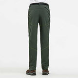 Outdoor Water-repellent Soft Shell Pants Men's Warm Fleece Lining Sport Climbing Pants