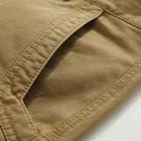 Men Fall Casual Multi Pocket Cargo Pants Straight Leg Loose Pants