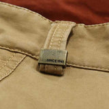 Men Fall Casual Multi Pocket Cargo Pants Straight Leg Loose Pants