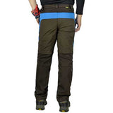 Autumn Winter Outdoor Water-repellent Splicing Warm Soft Shell Pants Men's Leisure Thick Hiking Pant