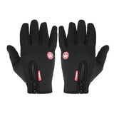 Screen Touch Bike Gloves Spring Autumn Keep Warm Moto Gloves Full Finger Motorbike Unisex