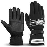 RockBros Ski Gloves Waterproof Warm Snowboarding Snowmobile Gloves Sport Outdoor Cycling Gloves