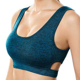 Women Fitness Elastic Breathable Sports Bra Yoga Vest