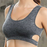 Women Fitness Elastic Breathable Sports Bra Yoga Vest