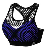 High Neck Shockproof Openwork Sports Yoga Bra