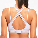 Quick-drying Shockproof Stretch Cross Straps Sports Bra