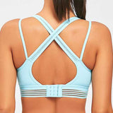 Quick-drying Shockproof Stretch Cross Straps Sports Bra