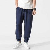 Men's Summer Loose Cotton Linen Pants